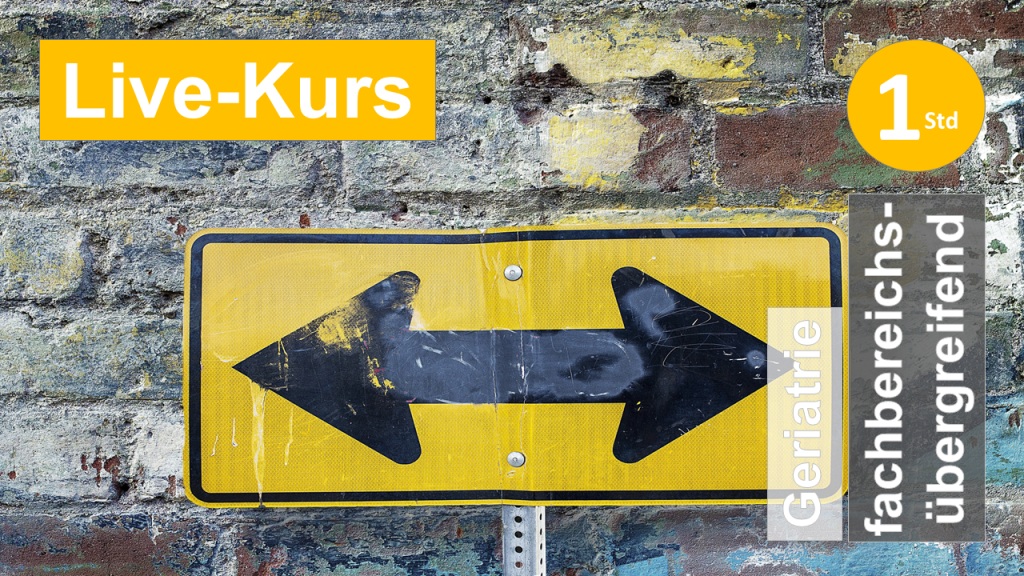 Sie sehen ein älteres Wegweiserschild mit einem links-rechts Pfeil als Assoziation zum Webseminar zur Unterstützung von Verhaltensveränderungen in der Gesundheitsförderung für alle Fachbereiche der Ergotherapie + Physiotherapie in der Klinik + Praxis