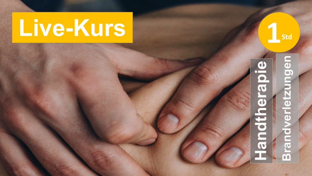 Sie sehen Finger von zwei Händen, die starke Hautverschiebungen machen, als Assoziation zum Webinar über Narbenbehandlung nach Brandverletzungen und Verbrennungen für Ergotherapie und Handtherapie der HandReha, und Narbenbehandlung in Klinik + Praxis