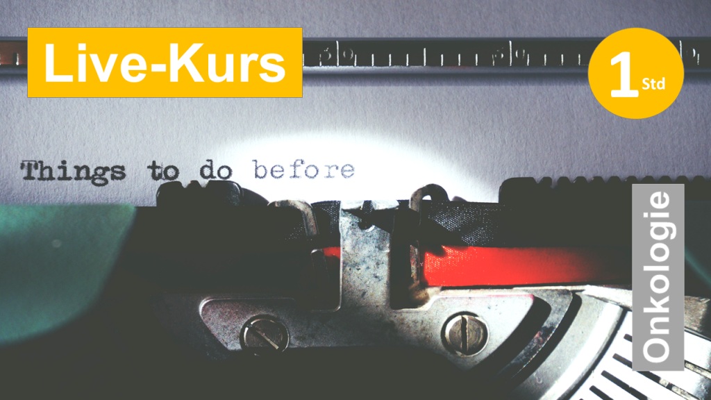 Sie sehen eine historische Schreibmaschine mit der Anfangszeile ...Dinge zu tun bis.., als Symbol zum Webinar über Leitpfad und Arbeitsfelder zur Ergotherapie in der Onkologie in Klinik + Praxis